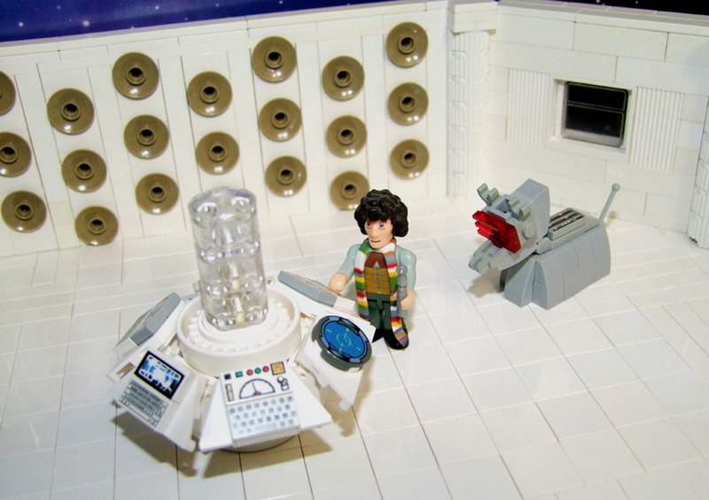 Illustration for article titled Everything is awesome when you have a Lego TARDIS!